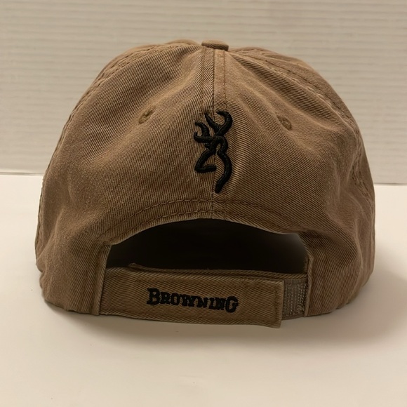 Browning Baseball Hat with Black Buckmark Logo - Picture 4 of 6